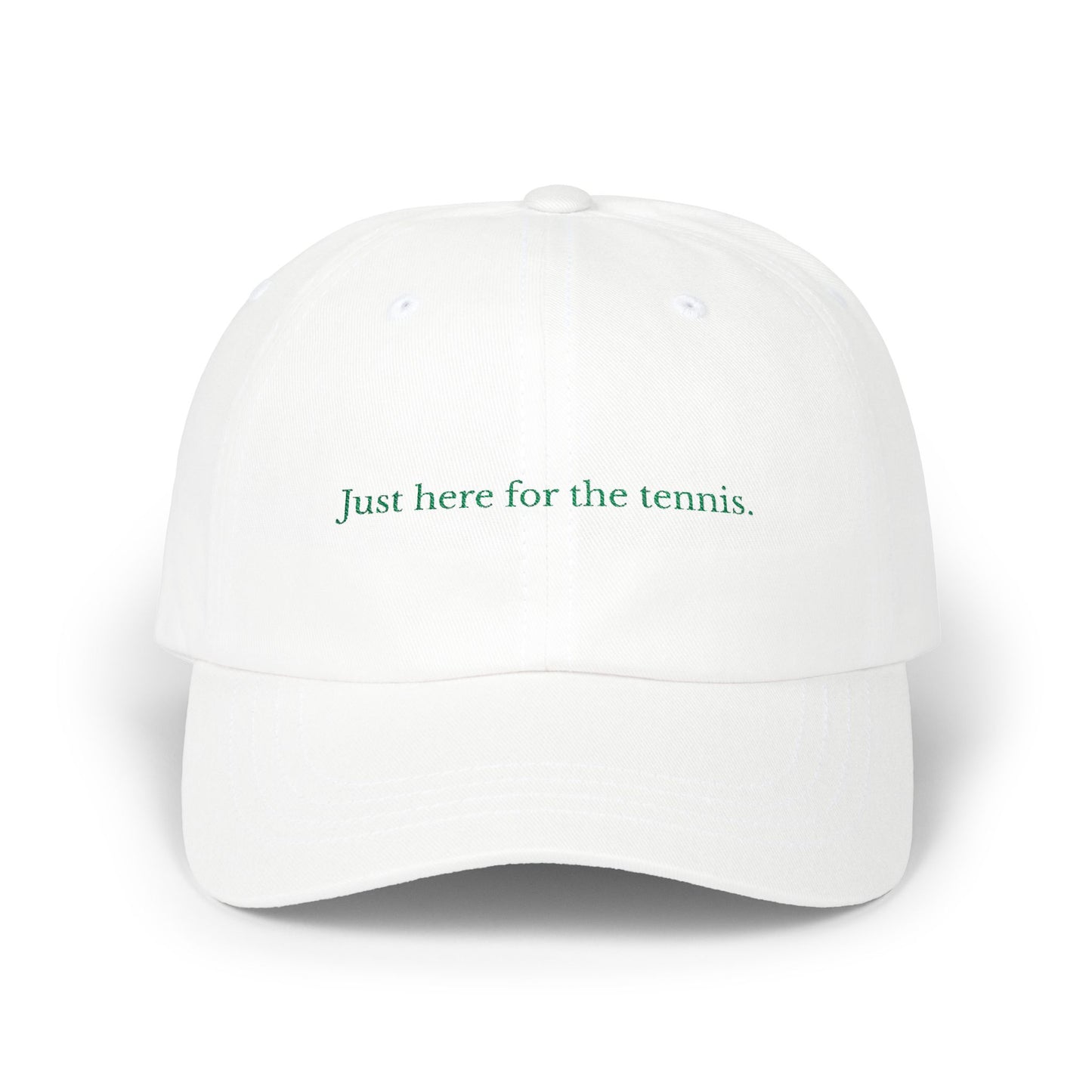 JHFTT Dad Hat: White Court