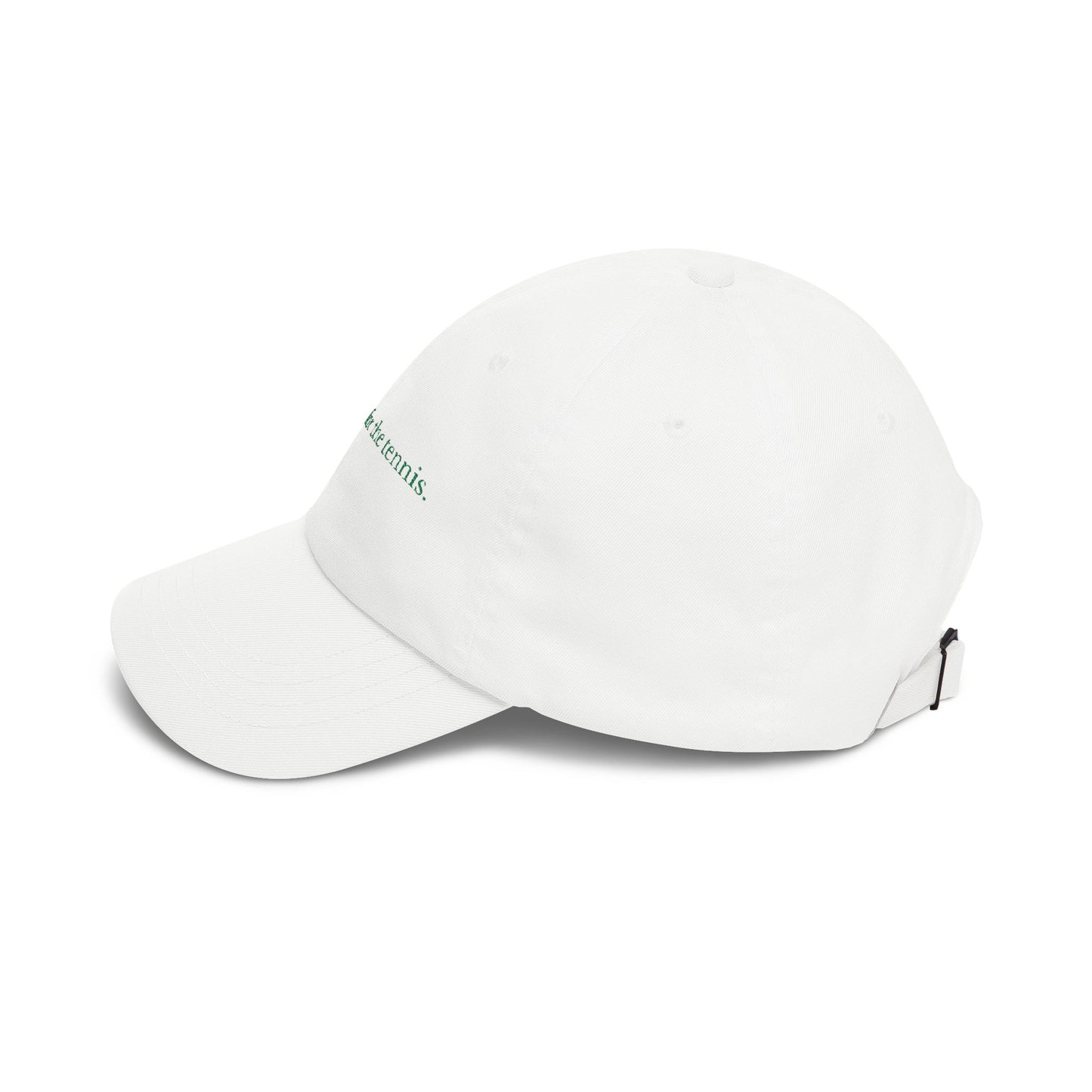 JHFTT Dad Hat: White Court