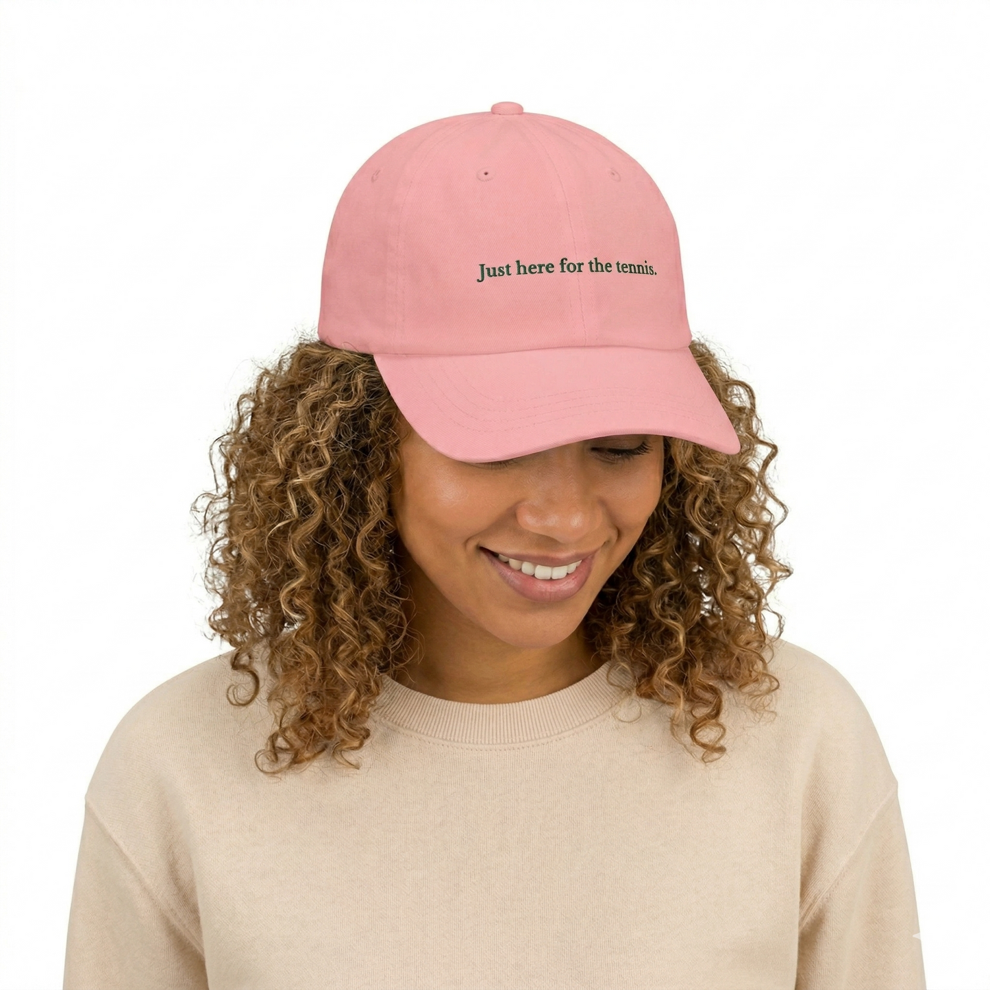 JHFTT Dad Hat: Clay Rose